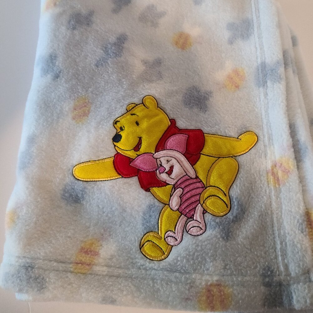 VTG-2002 -DISNEY FLEECE COMFY COZY SOFT "WINNIE THE POOH AND PIGLET TOO"…